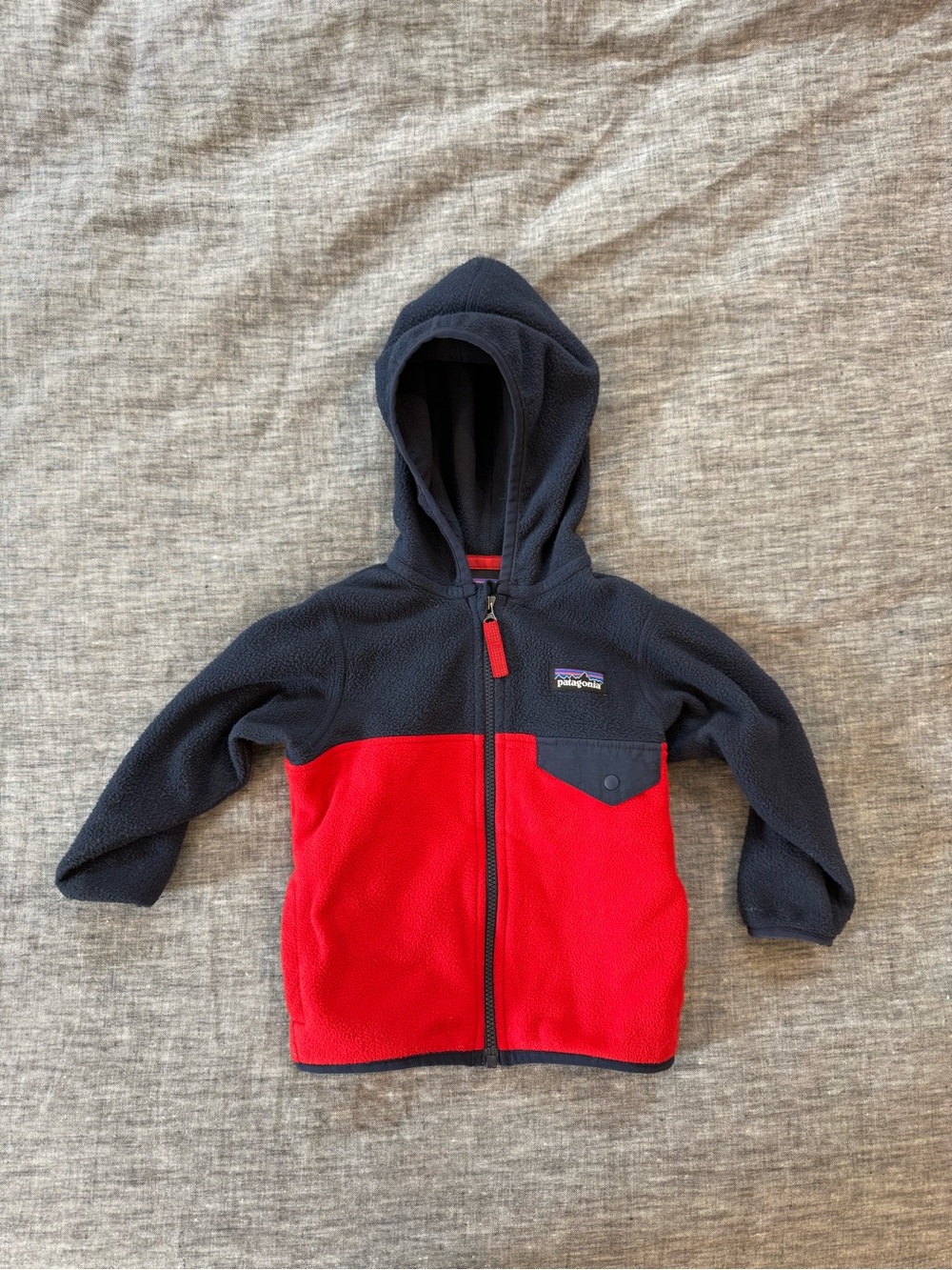 Patagonia Baby Micro D Snap-T Fleece Jacket, 6-12m